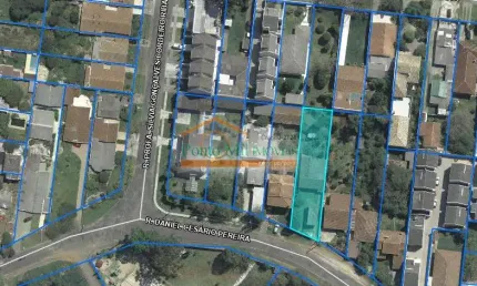 Terreno à venda na Rua Daniel Cesário Pereira, 522, Santa Felicidade, Curitiba, 728 m2 por R$ 980.000