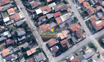 Terreno à venda na Rua Dálias, 280, Centro, Campo Magro, 360 m2 por R$ 149.000