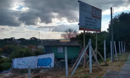Terreno comercial à venda na Rua Domingos Antônio Moro, 361, Pilarzinho, Curitiba, 412 m2 por R$ 600.000