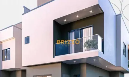 Sobrado novo, com 3 dormitórios à venda, 195 m² por R$ 1.100.000 - Portão - Curitiba/PR