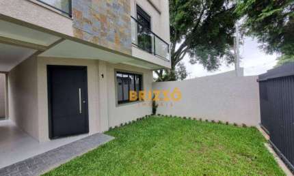 Sobrado com terraço e 3 dormitórios, sendo 1 suíte à venda, 133 m² por R$ 795.000 - São Braz - Curitiba/PR