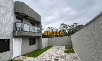 Sobrado com 3 dormitórios à venda, 92 m² por R$ 610.712,00 - Cachoeira - Curitiba/PR