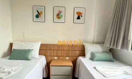 Apartamento novo, totalmente mobiliado com 1 dormitório à venda por r$ 473.013 - centro - curitiba/pr