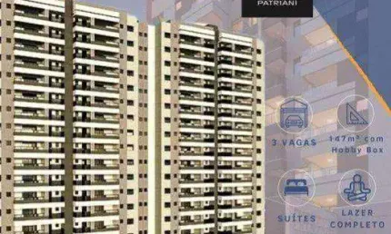 Apartamento com 3 dormitórios à venda, 151 m² por R$ 1.650.000,00 - Vila Ema - São José dos Campos/SP