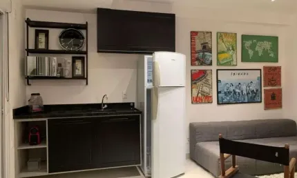 Apartamento com 1 dormitório para alugar, 40 m² por R$ 3.870,00/mês - Jardim Aquarius - São José dos Campos/SP