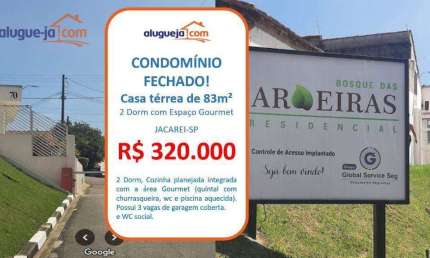 Casa com 2 quartos à venda, 83 m²- Jardim Paraíso - Jacareí/SP