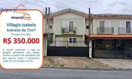 Village com 2 quartos à venda, 71 m² - Residencial Bosque dos Ipês - São José dos Campos/SP