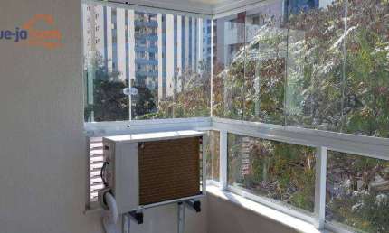 Apartamento com 1 dormitório para alugar, 52 m² por R$ 4.062,00/mês - Jardim Aquarius - São José dos Campos/SP