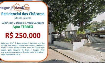 Apartamento à venda no Monte Castelo - São José dos Campos/SP com 52 m²