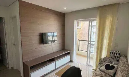 Apartamento com 1 dormitório para alugar, 34 m² por R$ 3.196,00/mês - Jardim Augusta - São José dos Campos/SP