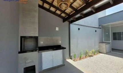 Casa com 3 dormitórios à venda, 131 m² - altos de santanna - jacareí/sp