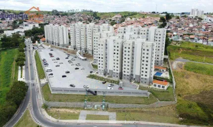 Apartamento com 2 dormitórios, 44 m² - venda por r$ 265.000,00 ou aluguel por r$ 1.661,00/mês - jardim colônia - jacareí/sp