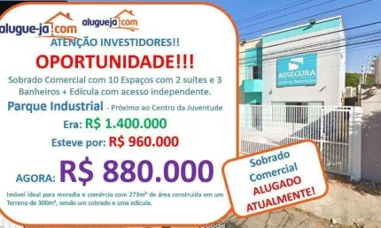 Sobrado à venda, 273 m² por r$ 980.000 - parque industrial - são josé dos campos/sp