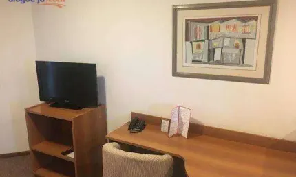 Flat com 1 dormitório para alugar, 36 m² por r$ 3.060,00/mês - jardim são dimas - são josé dos campos/sp