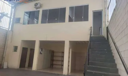 Galpão para alugar, 600 m² por r$ 10.500,00/mês - chácaras reunidas - são josé dos campos/sp