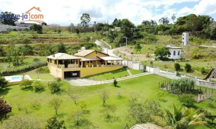 Chácara escriturada com 4 dormitórios à venda, 3200 m² por r$ 900.000 - marambaia - caçapava/sp