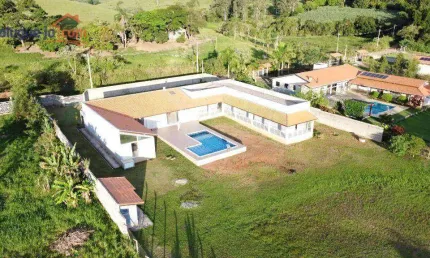 Chácara com 3 dormitórios à venda, 5000 m² por r$ 1.100.000,00 - região fazenda butá - caçapava/sp