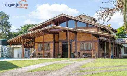 Chácara com 4 dormitórios, 1900 m² - venda por r$ 2.650.000 ou aluguel por r$ 10.800/mês - almeida prado - igaratá/sp