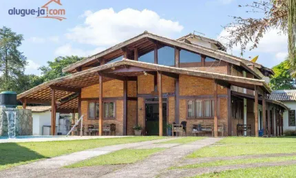 Chácara com 4 dormitórios, 1900 m² - venda por r$ 2.650.000 ou aluguel por r$ 10.800/mês - almeida prado - igaratá/sp