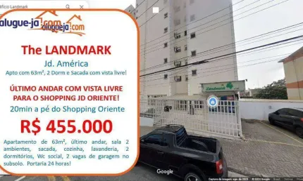 Apartamento com 2 dormitórios à venda, 63 m² por r$ 455.000,00 - jardim américa - são josé dos campos/sp