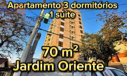 Apartamento com 3 dormitórios à venda, 70 m² por r$ 530.000,00 - jardim oriente - são josé dos campos/sp