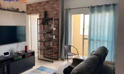 Apartamento com 2 dormitórios para alugar, 82 m² por r$ 2.000,00/mês - jardim jacinto - jacareí/sp
