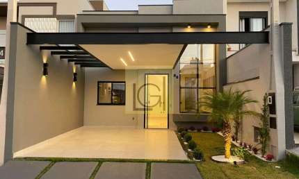 Casa em condomínio fechado com 3 quartos à venda no Jardins do Império, Indaiatuba , 175 m2 por R$ 1.260.000