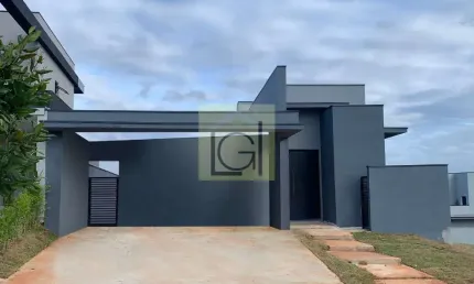 Casa em condomínio de alto padrão com 3 quartos e 2 suítes em Loteamento Residencial Una, Itu-SP: 175m², 2 salas, 4 vagas.