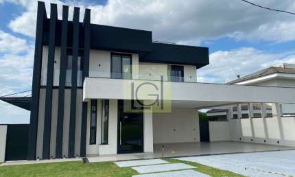 Espetacular Casa de Luxo em Condomínio em Itu-SP: 4 Quartos, 4 Suítes, 3 Salas, 6 Banheiros, 6 Vagas de Garagem, 430m²