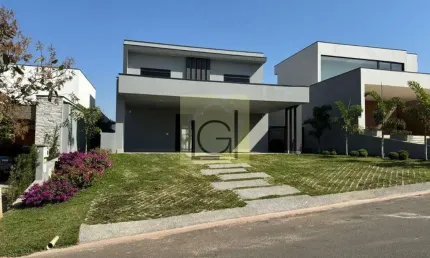 Venda de Casa em Condomínio de Luxo em Itu-SP, Villas do Golfe: 4 Quartos, 4 Suítes, 2 Salas, 5 Banheiros, 3 Vagas, 337m².