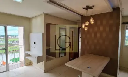 Apartamento à venda em Itu-SP, Residencial Recanto dos Pássaros: 2 quartos, 1 sala, 1 banheiro, garagem, 47m². Imperdível!