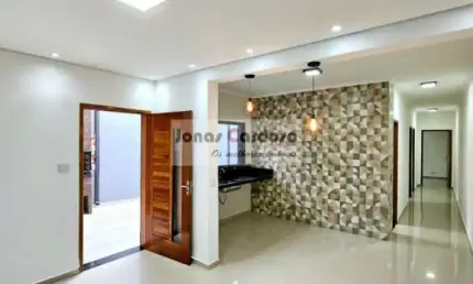 Casa térrea nova a venda no Parque Olímpico com 3 quartos, sendo 1 suíte e sala conceito aberto com a cozinha, por R$: 550 mil. Mogi das Cruzes .