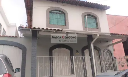 Sobrado a a venda com ponto comercial na vila jundiaí em mogi das cruzes, com 3 quartos (1 suíte), 2 vagas. venha conferir!