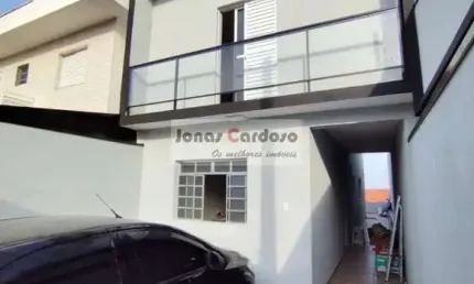Excelente sobrado à venda bairro braz cubas em mogi das cruzes, com 3 quartos, 1 suíte, 2 vagas, porão e quinta, por apenas r$: 545 mil