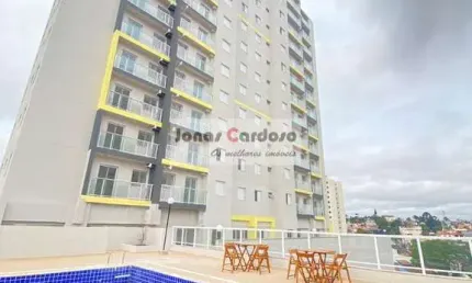 Apartamento à venda no condomíni square na vila oliveira, em  mogi das cruzes. com 2 quartos, 1 banheiro, 1 vaga. condomínio com lazer completo.
