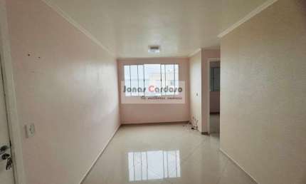 Apartamento à venda em Mogi das Cruzes-SP, Jardim Nathalie: 2 quartos, 1 sala, 1 banheiro, 1 vaga, 46m² de área.
