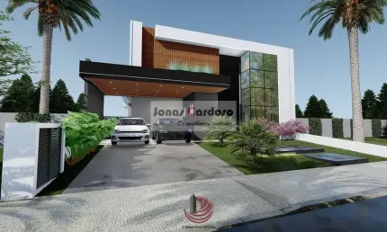 Casa de alto padrão a venda no condomínio mosaico essence em césar de souza, mogi das cruzes. com 4 suítes (1 master), piscina, área gourmet, confira