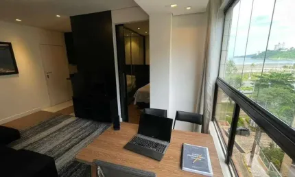 Flat com 1 quarto à venda no Itararé, São Vicente 