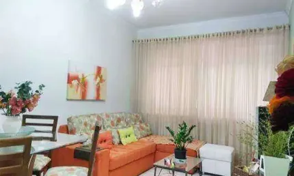 '02 dormitórios, dependência, garagem fechada, embaré, santos'