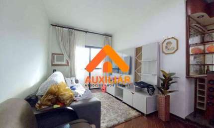 2 dormitórios, dependência, garagem demarcada, Macuco, Santos