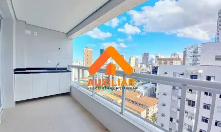 2 suítes, varanda, lazer completo, boqueirão, santos