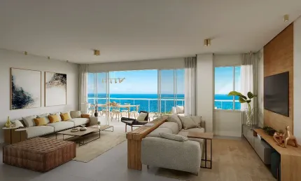 Morro Ipiranga Residence - 4 Suítes de Alto Luxo com Vida Para o Mar