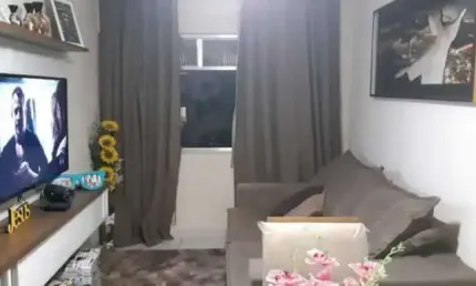 Apartamento com 2 quartos à venda na rua mirataia, pechincha, rio de janeiro, 65 m2 por r$ 190.000