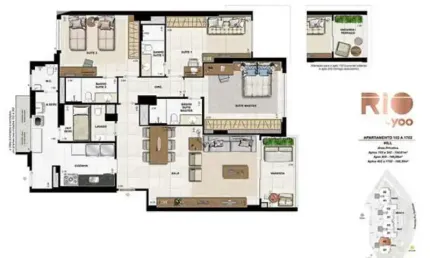 Apartamento com 3 quartos à venda na Avenida Rui Barbosa, Flamengo, Rio de Janeiro, 148 m2 por R$ 3.290.000