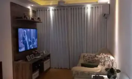 Apartamento com 3 quartos à venda na estrada do tindiba, pechincha, rio de janeiro, 70 m2 por r$ 370.000