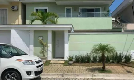 Casa em condomínio fechado com 3 quartos à venda na Rua Salomão Malina, Vargem Pequena, Rio de Janeiro, 180 m2 por R$ 1.200.000