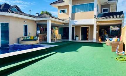 Casa em condomínio fechado com 3 quartos à venda na Rua Paulo José Mahfud, Vargem Pequena, Rio de Janeiro, 287 m2 por R$ 990.000
