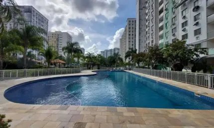 Apartamento com 2 quartos à venda na Avenida Salvador Allende, Recreio dos Bandeirantes, Rio de Janeiro, 51 m2 por R$ 349.000