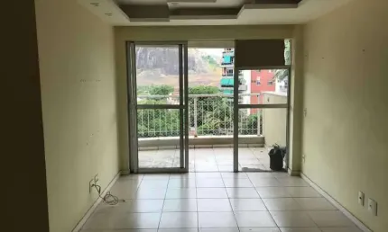Apartamento com 3 quartos à venda na rua retiro dos artistas, pechincha, rio de janeiro, 76 m2 por r$ 425.000