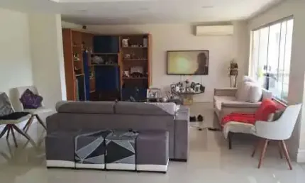 Casa em condomínio fechado com 5 quartos à venda na estrada dos bandeirantes, vargem grande, rio de janeiro, 620 m2 por r$ 1.200.000